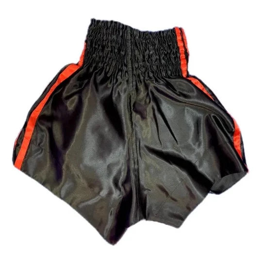 A pair of Hanuthai Tiger Graffiti Muay Thai Boxing Shorts.