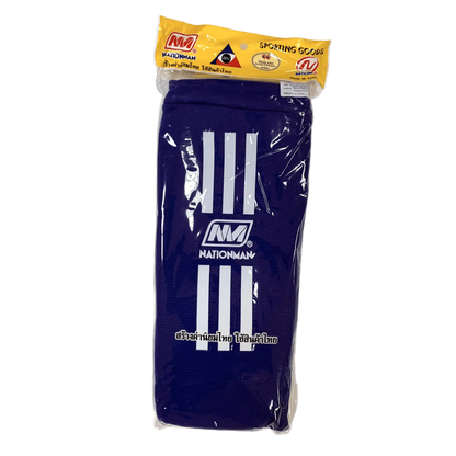 Nationman Thai Elastic Shin Guards – Blue